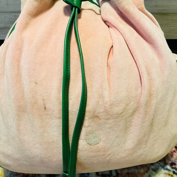 Juicy Couture pink and green university Backpack - Picture 10 of 12